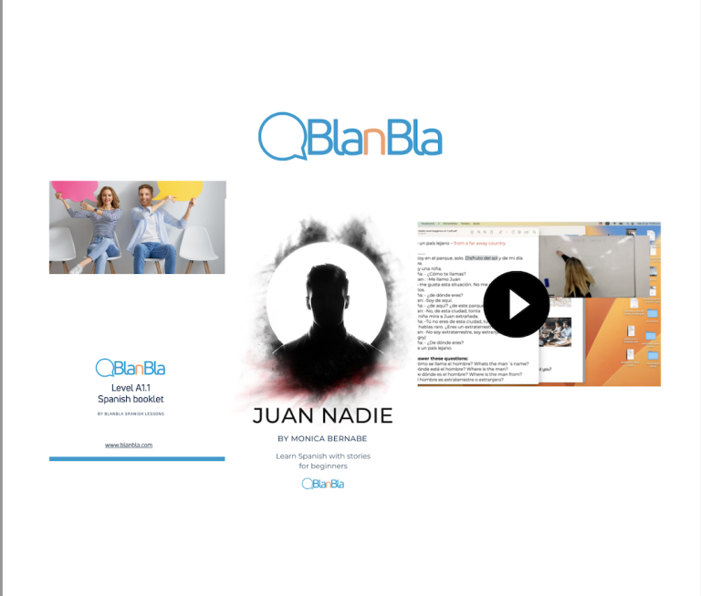 Learn Spanish with Juan Nadie bundle for beginners