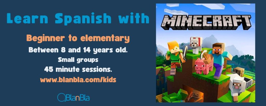 Learn spanish with minecraft